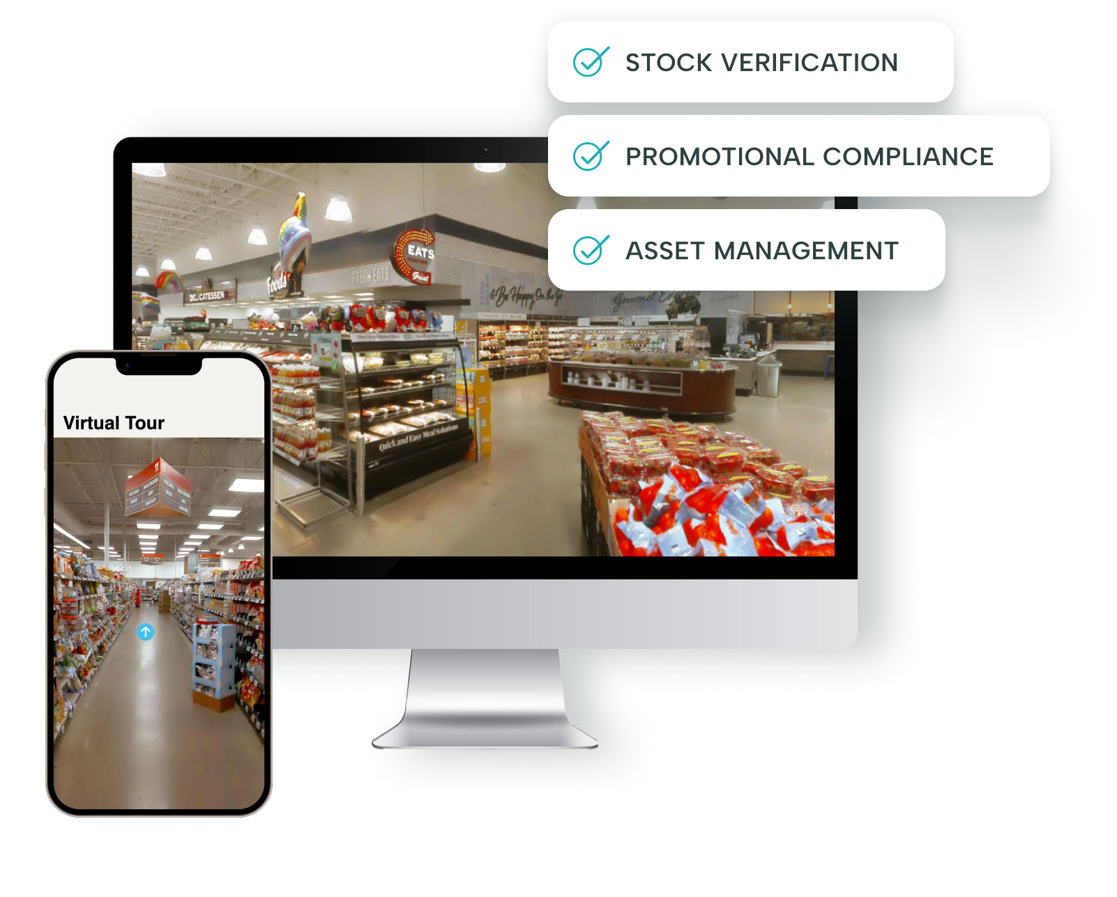 Navigate your store like never before, travel not required.